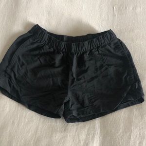 patagonia barely baggies solid black shorts